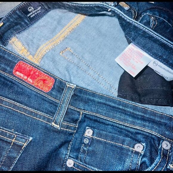 #315 AG ADRIANO GOLDSCHMIED the cropped slit jeans - Picture 3 of 11